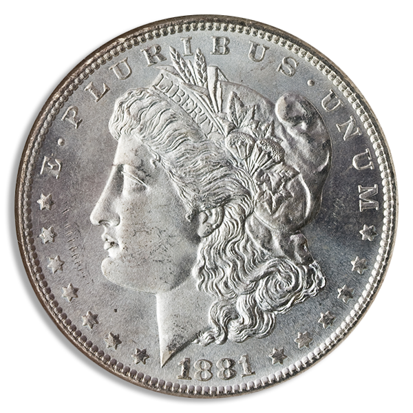 1878-1904) Morgan Silver Dollar (BU) $1 Brilliant Uncirculated at