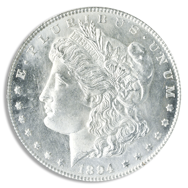 $1 Morgan Dollar MS66 Certified (Dates/Types Vary)