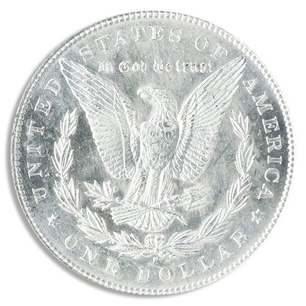 $1 Morgan Dollar MS66 Certified (Dates/Types Vary)