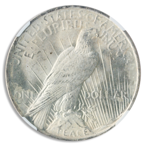 Peace $1 Certified MS65 (Dates/Types Vary)