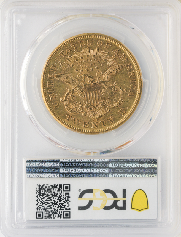 1874-CC $20 Liberty PCGS AU55 CAC 1874-CC $20 Liberty PCGS AU55 CAC
