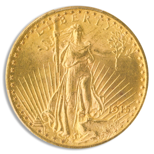 1915-S $20 Saint Gaudens PCGS MS64 CAC