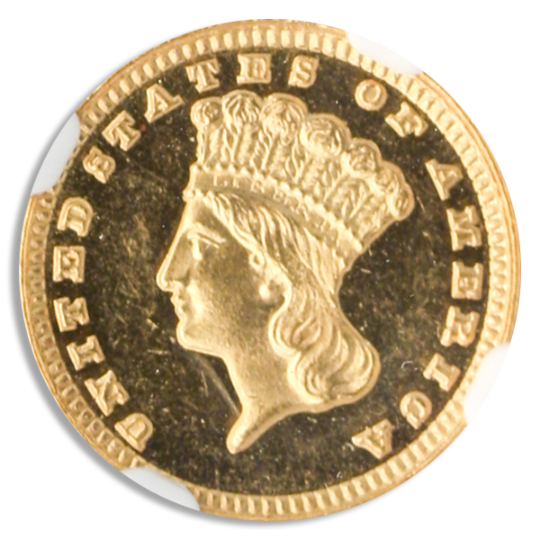 1885 Type III Gold $1 NGC PR65 CAC * 1885 Type III Gold $1 NGC PR65 CAC *