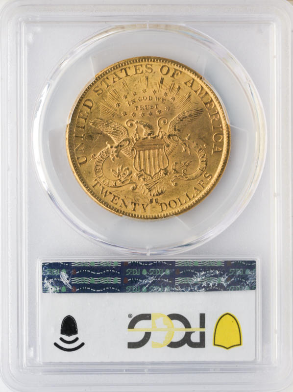 1890-CC $20 Liberty PCGS MS61 CAC