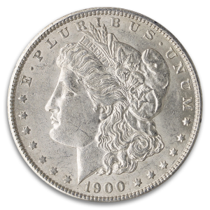 Pre-1921 Circulated Silver Morgan Dollar (Dates Vary)