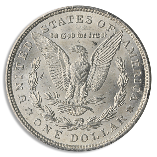 1921 $1 Morgan Dollar BU