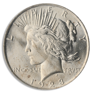$1 Peace Dollar BU (Dates Vary)
