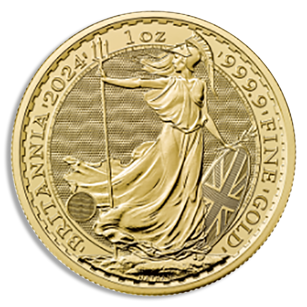 2024 1 oz British Gold Britannia (BU)