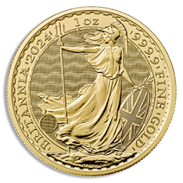 2024 1 oz British Gold Britannia (BU) 2024 1 oz British Gold Britannia (BU)