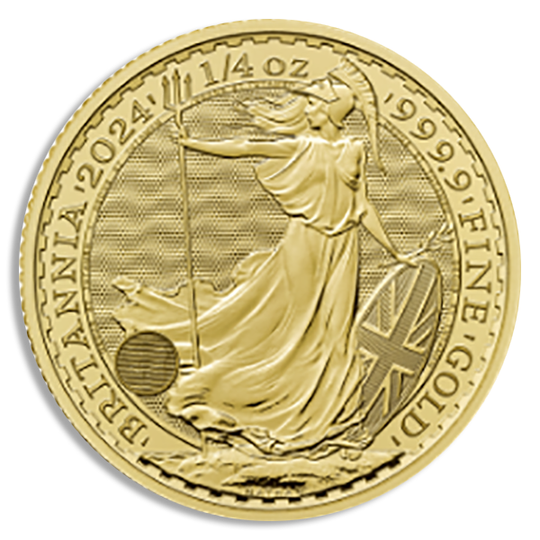 2024 1/4 oz British Gold Britannia (BU)