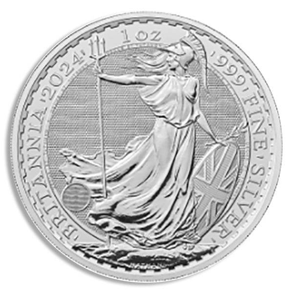 2024 1 oz British Silver Britannia (BU)