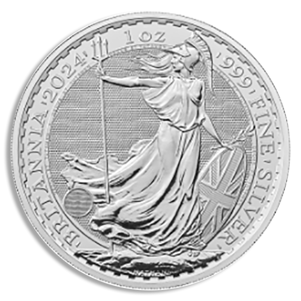2024 1 oz British Silver Britannia (BU) 2024 1 oz British Silver Britannia (BU)
