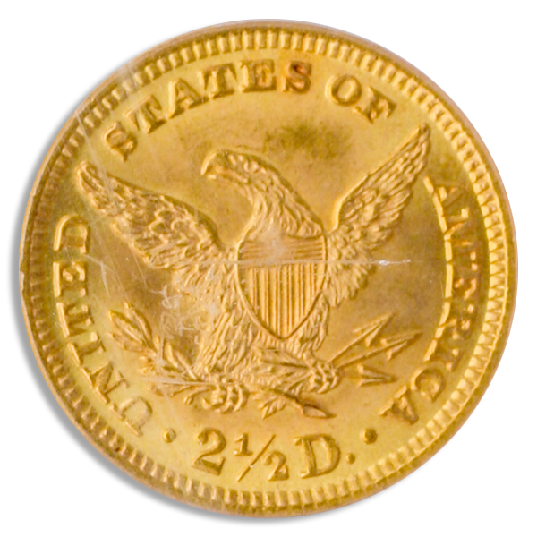 1893 $2.50 iberty PCGS MS65 CAC