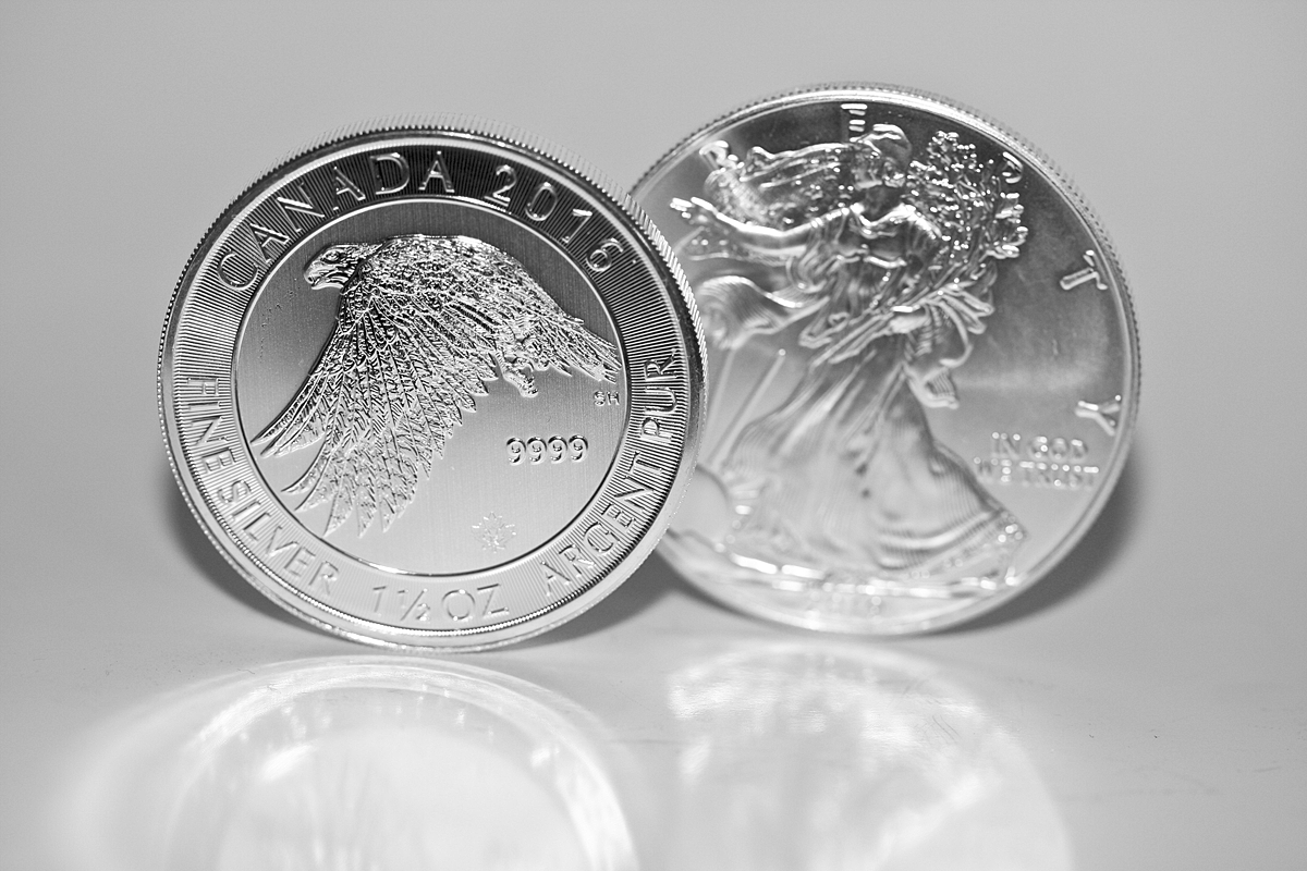 1.5 oz Silver Falcon-Canadian 1.5 oz Silver Falcon-Canadian
