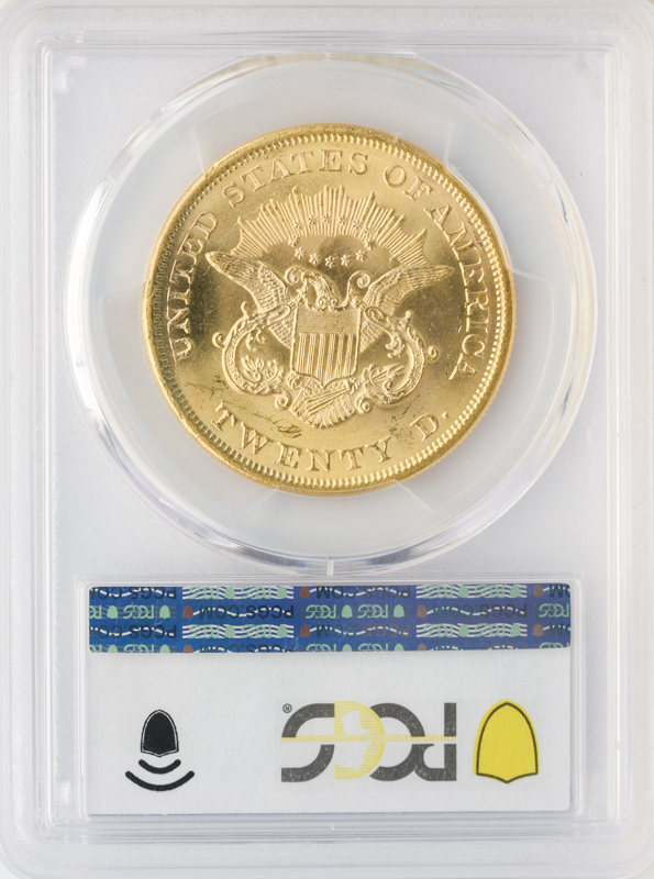 1865 $20 Liberty S.S. Republic PCGS MS64