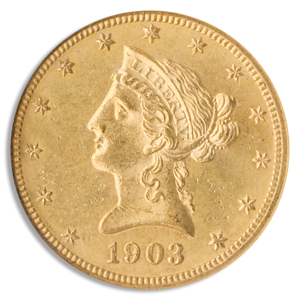 1903 $10 Liberty NGC MS63 CAC 1903 $10 Liberty NGC MS63 CAC