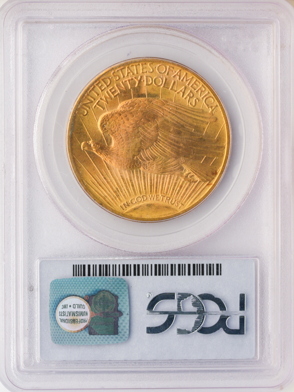 1923-D $20 Saint Gaudens PCGS MS65