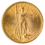1925 $20 Saint Gaudens PCGS MS65