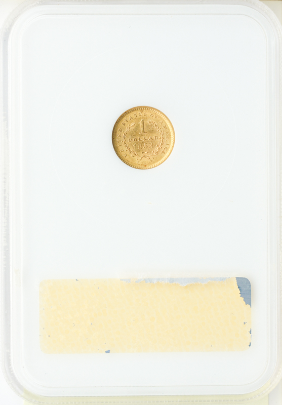 $1 Gold Type 1 Certified MS63 (Dates/Types Vary)
