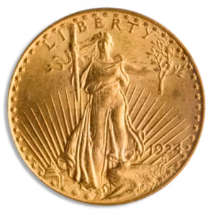$20 Saint Gaudens MS63 CAC (Dates/Types Vary)