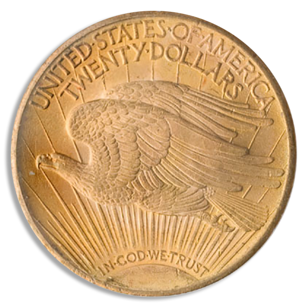 $20 Saint Gaudens MS63 CAC (Dates/Types Vary)