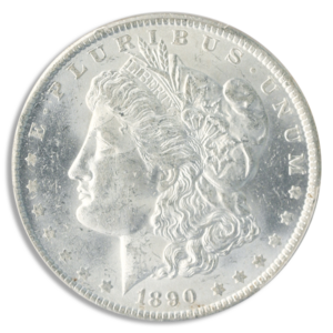 1890-O MORGAN $1 PCGS