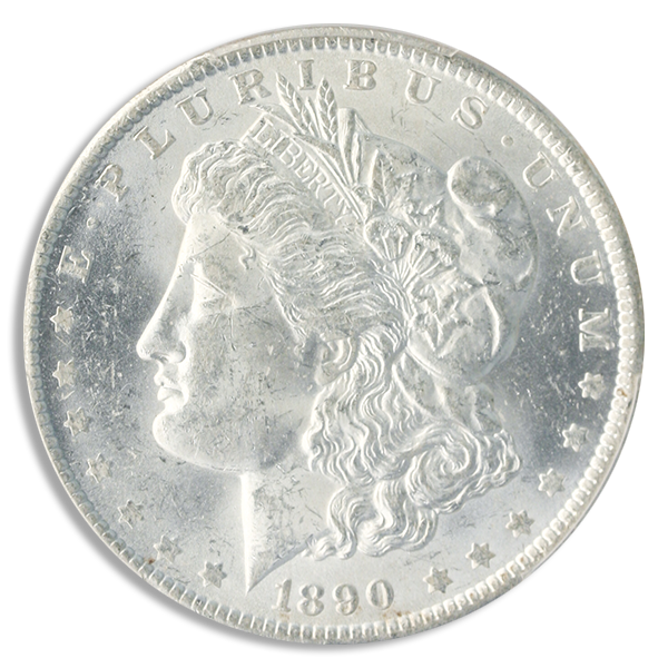 1890-O MORGAN $1 PCGS 1890-O MORGAN $1 PCGS