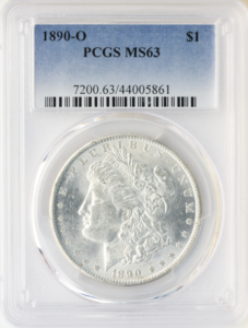 1890-O $1 Morgan Dollar PCGS MS63
