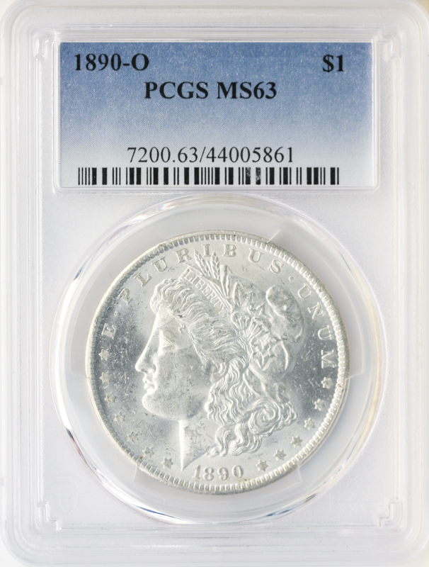1890-O MORGAN $1 PCGS 1890-O MORGAN $1 PCGS