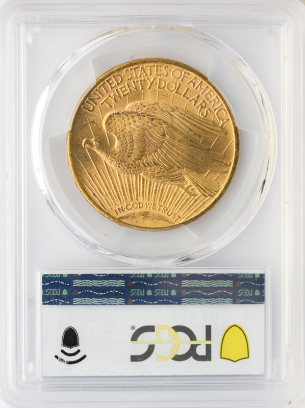1911-S $20 Saint Gaudens PCGS MS64 CAC +