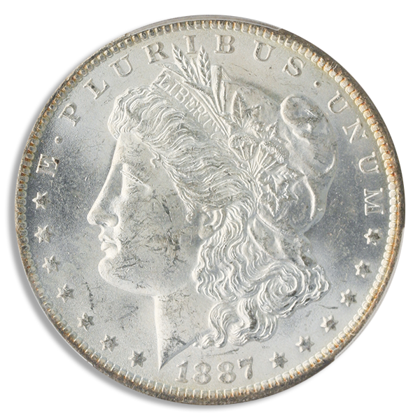 1887-O MORGAN $ PCGS