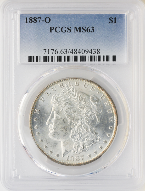 1887-O MORGAN $ PCGS