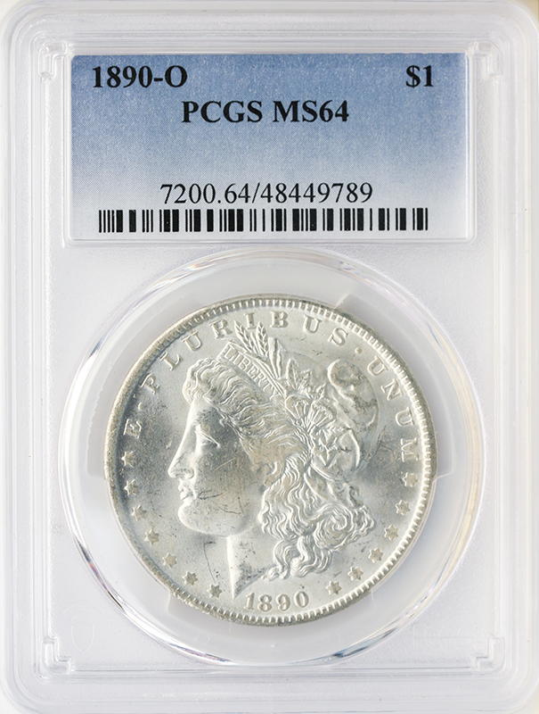 1890-O MORGAN $1 PCGS 1890-O MORGAN $1 PCGS