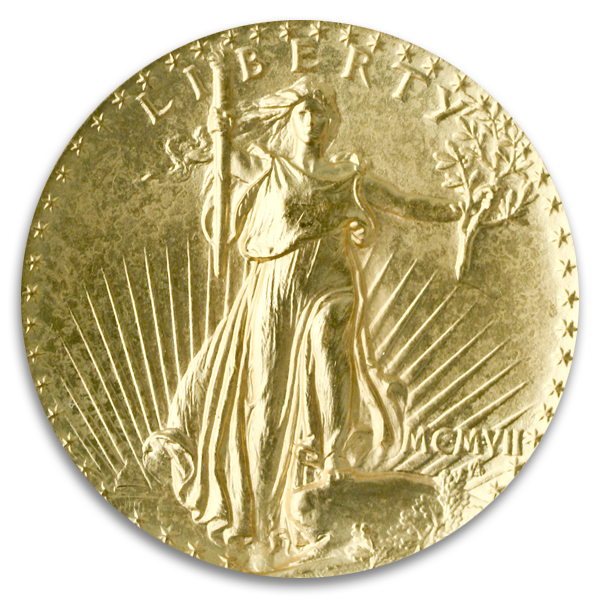 $20 Saint 1907 High Relief FE