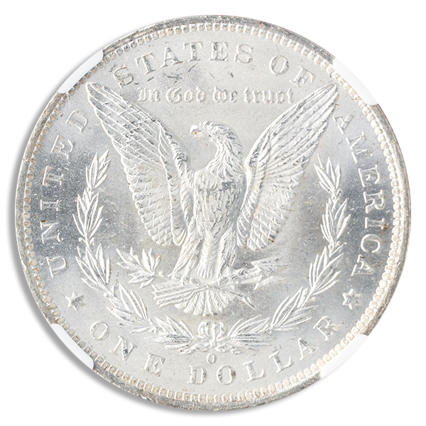 1885-O MORGAN $1 NGC