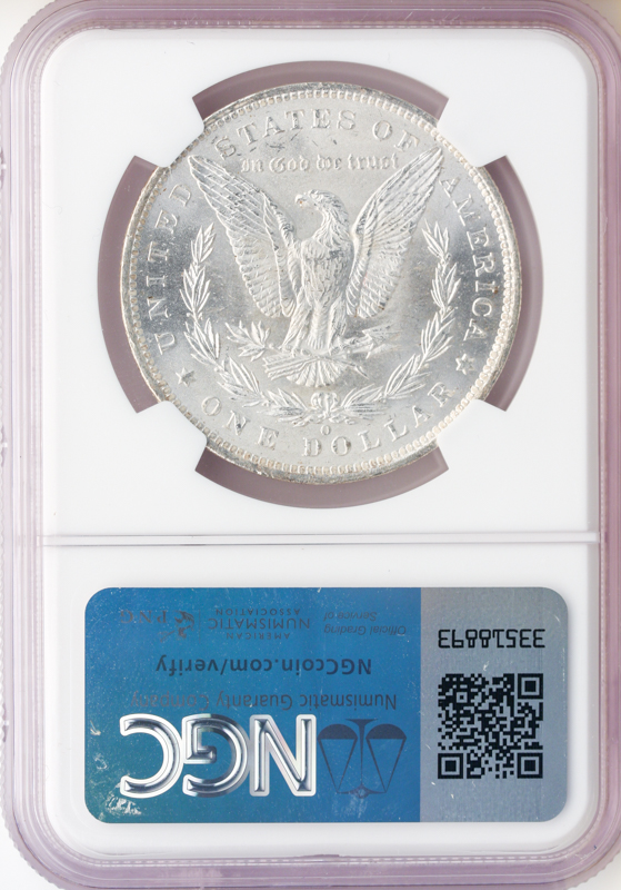 1885-O $1 Morgan Dollar NGC MS67