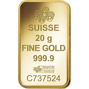 20-Gram Gold Bar (Types Vary)