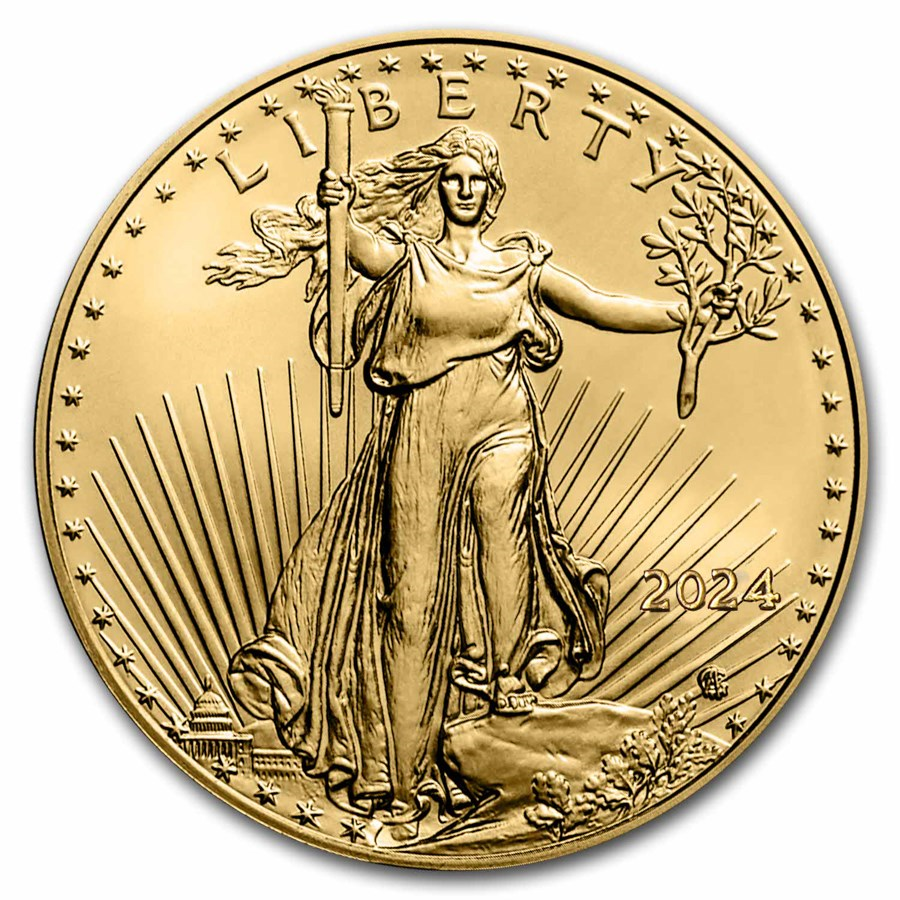 2024 1/2 oz American Gold Eagle (BU)
