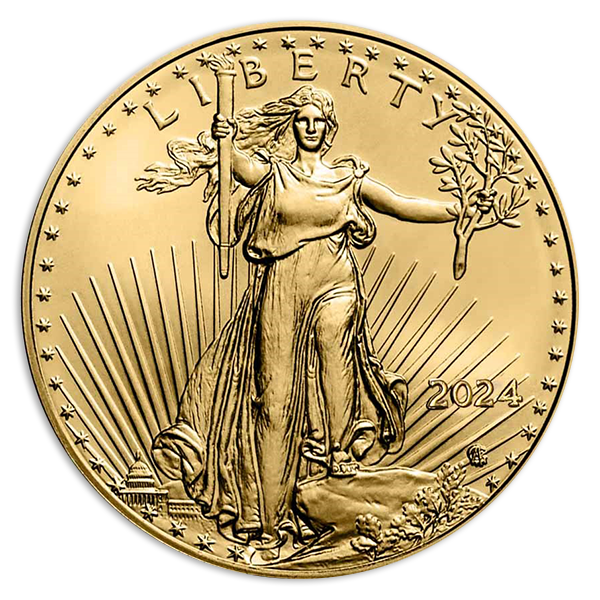 2024 1/4 oz American Gold Eagle (BU)