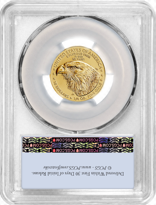 2024 1/4 oz Gold American Eagle PCGS MS70 First Strike
