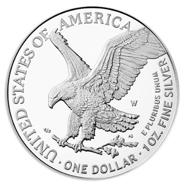 2024-W 1 oz American Silver Eagle PCGS PR70 DCAM