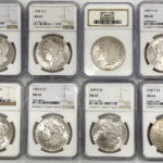 8-Piece Morgan Dollar Set MS63 – Set 2