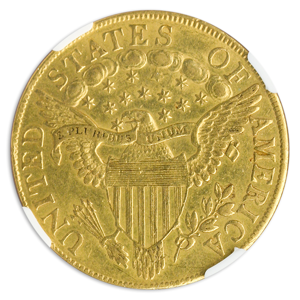 1801 $10 Draped Bust NGC AU58 CAC 1801 $10 Draped Bust NGC AU58 CAC