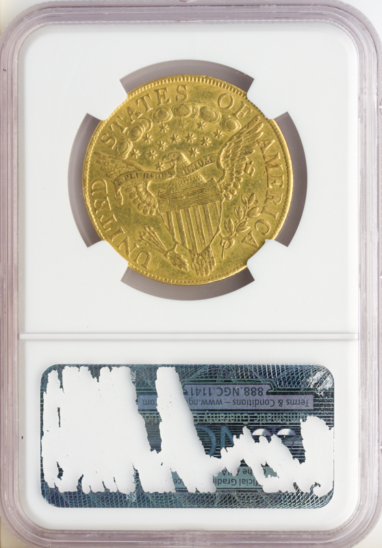1801 $10 Draped Bust NGC AU58 CAC 1801 $10 Draped Bust NGC AU58 CAC