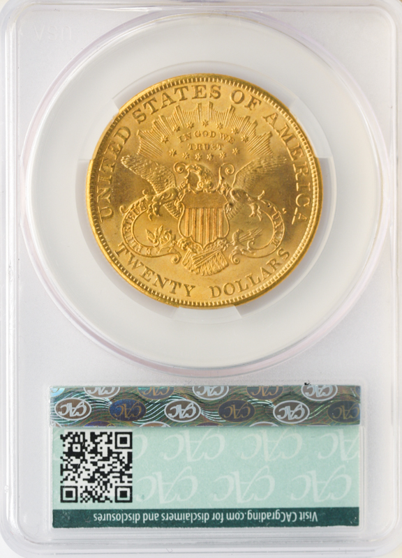 1904 $20 Liberty CACG  MS65
