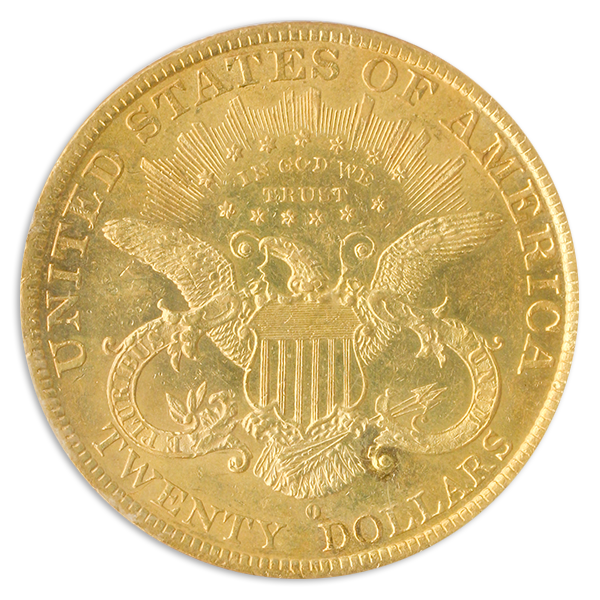 1879-O $20 Liberty PCGS AU53
