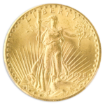 1928 $20 SAint Gaudens CACG  MS66