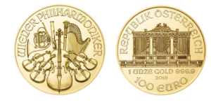 1 oz Austrian Gold Philharmonic Coin