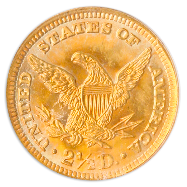 1904 $2.50 Liberty PCGS MS67