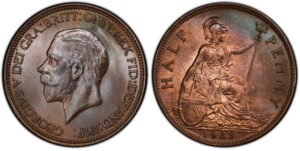1933 George V ½ Penny